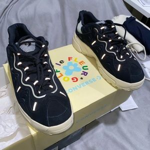 **SOLD** Golf le Fleur x Converse Gianno BLACK SIZE 8.5
